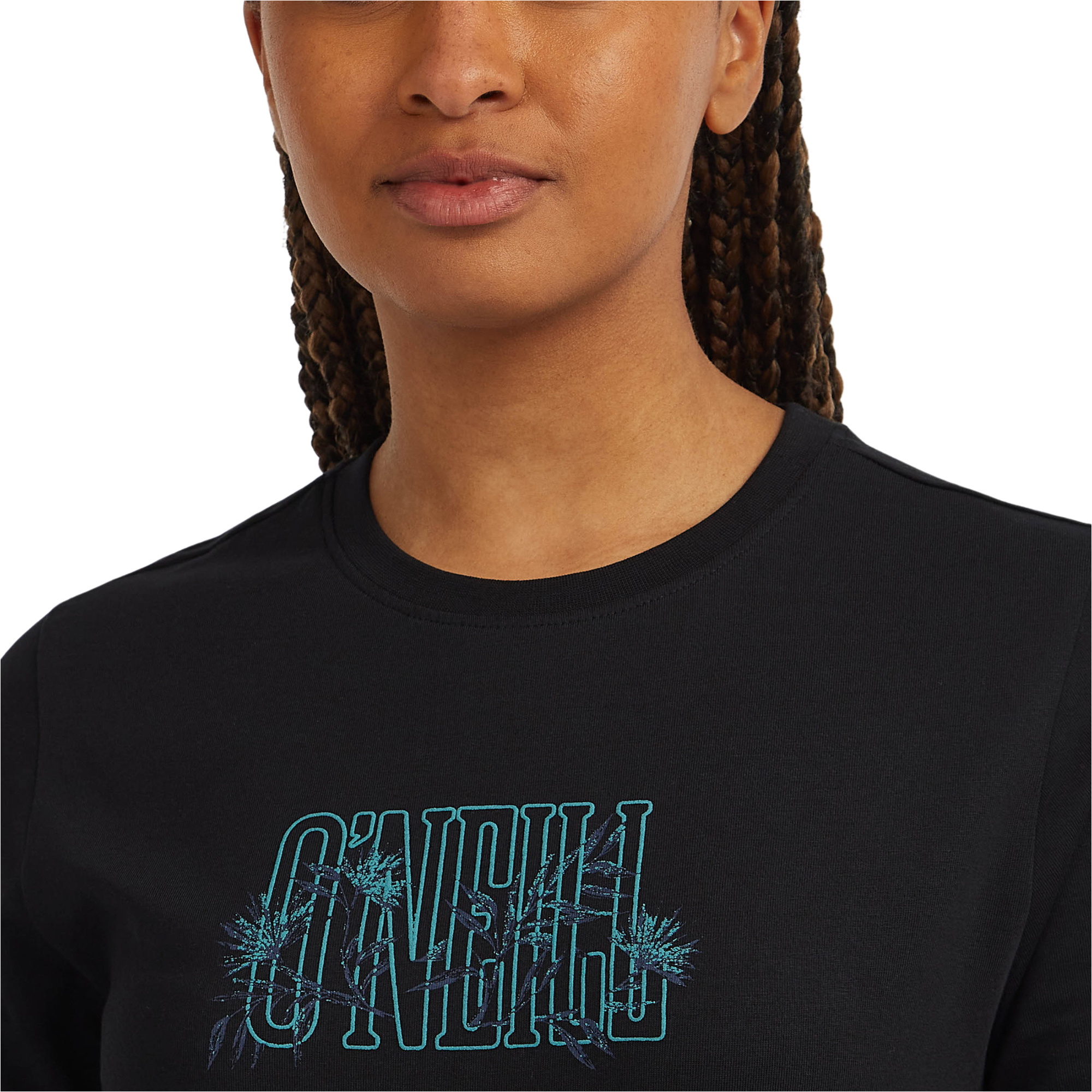 2025 O'Neill Frauen Grafik T-Shirt 1850236 - Black Out